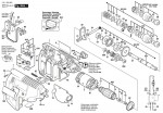 Bosch 0 611 225 683 Gbh 24 Vre Cordless Rotary Hammer 24 V / Eu Spare Parts